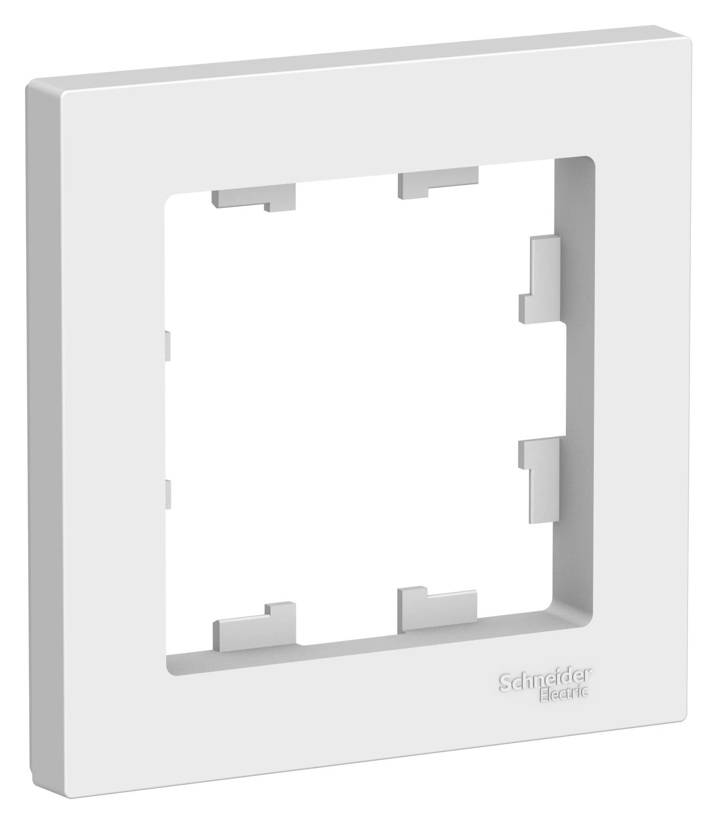  артикул ATN000101 название Рамка 1-ая (одинарная) , Белый, серия Atlas Design, Schneider Electric