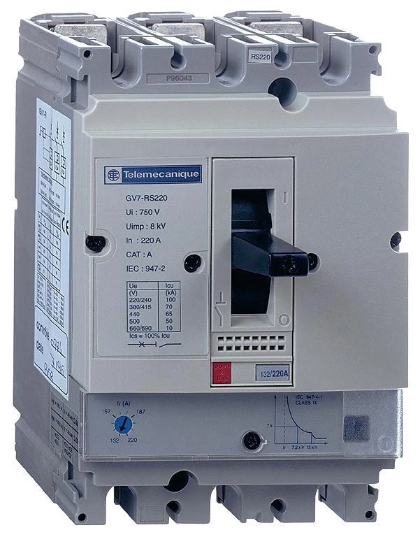  артикул GV7RS150 название SE GV Автоматический выключатель с комбинированным расцепителем 90-150A 70KA