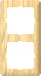 артикул KD-2-78 название Рамка 2-ая (двойная) , Сосна (пластик), серия Wessen 59, Schneider Electric