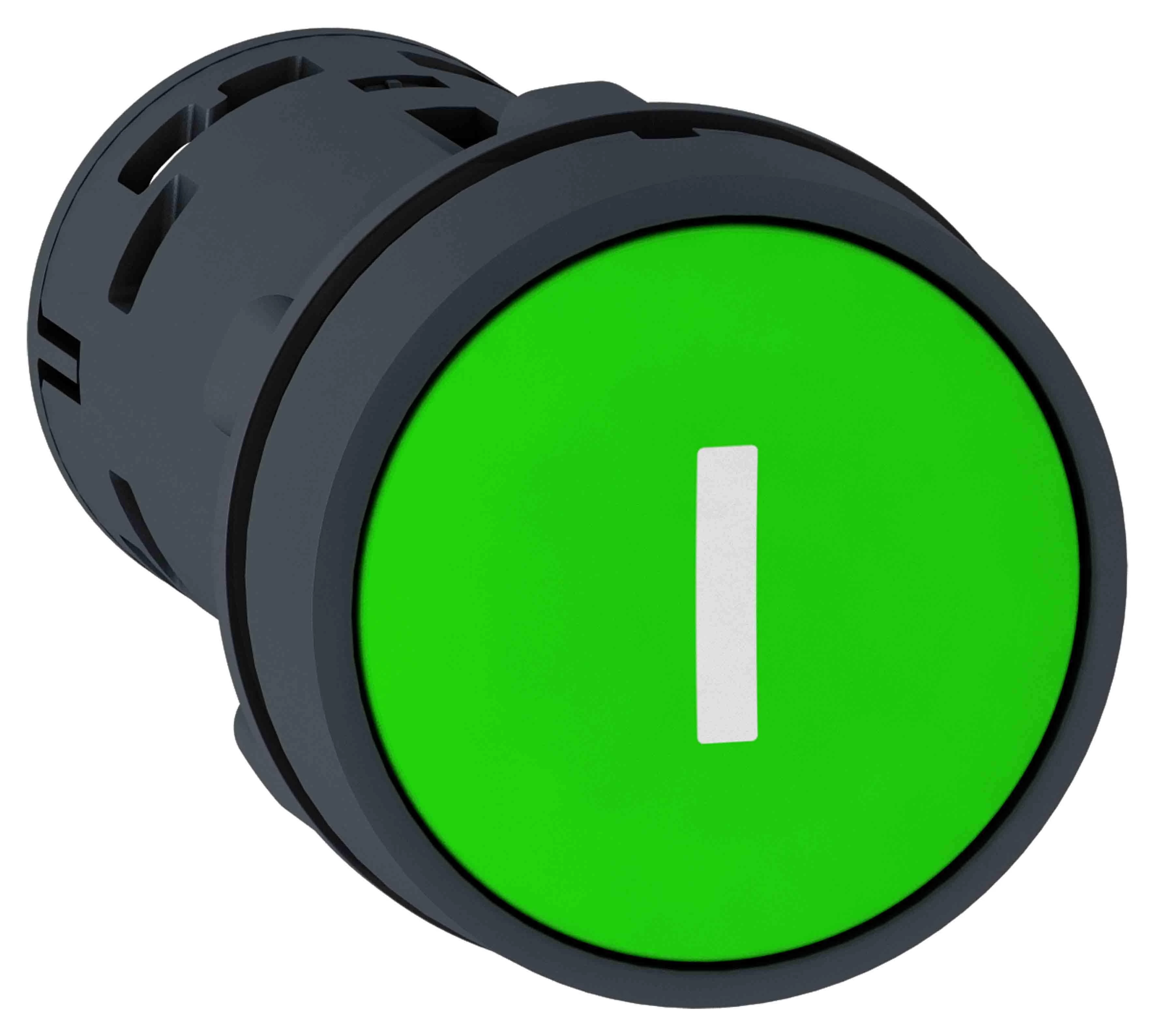  артикул XB7NA3331 название SE XB7 Кнопка 22мм зеленая с возвратом 2НО I
