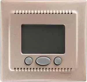  артикул SDN6000268 название Термостат комнатный с сенсорным дисплеем (в сборе) , Титан, серия Sedna, Schneider Electric