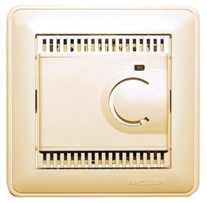  артикул TES-151-28 название Терморегулятор для теплого пола (в сборе) , Бежевый, серия Wessen 59, Schneider Electric
