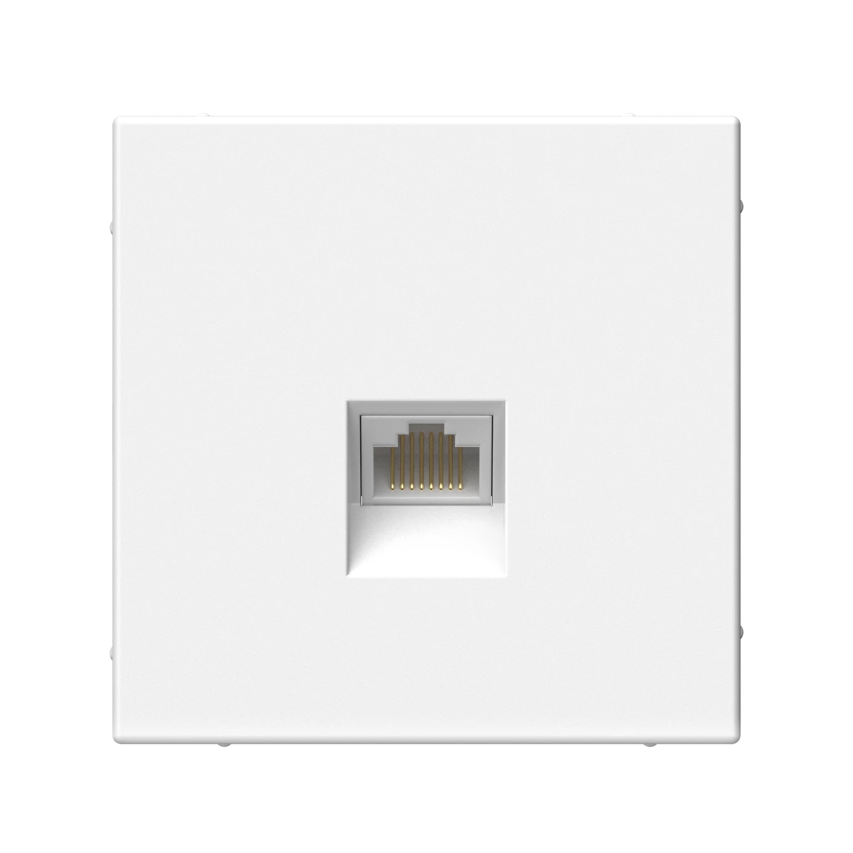  артикул GAL000186 название Розетка компьютерная 1-ая экранированная кат.6е, RJ-45 (интернет) , Белый, серия Art Gallery, Schneider Electric
